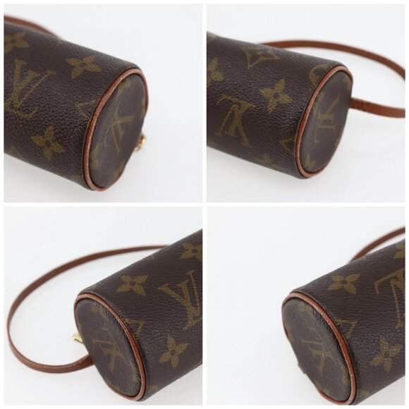 LOUIS VUITTON Monogram Papillon Pouch LV Auth - Picture 14 of 14